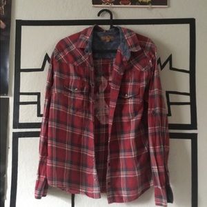 Red Green Day Flannel
